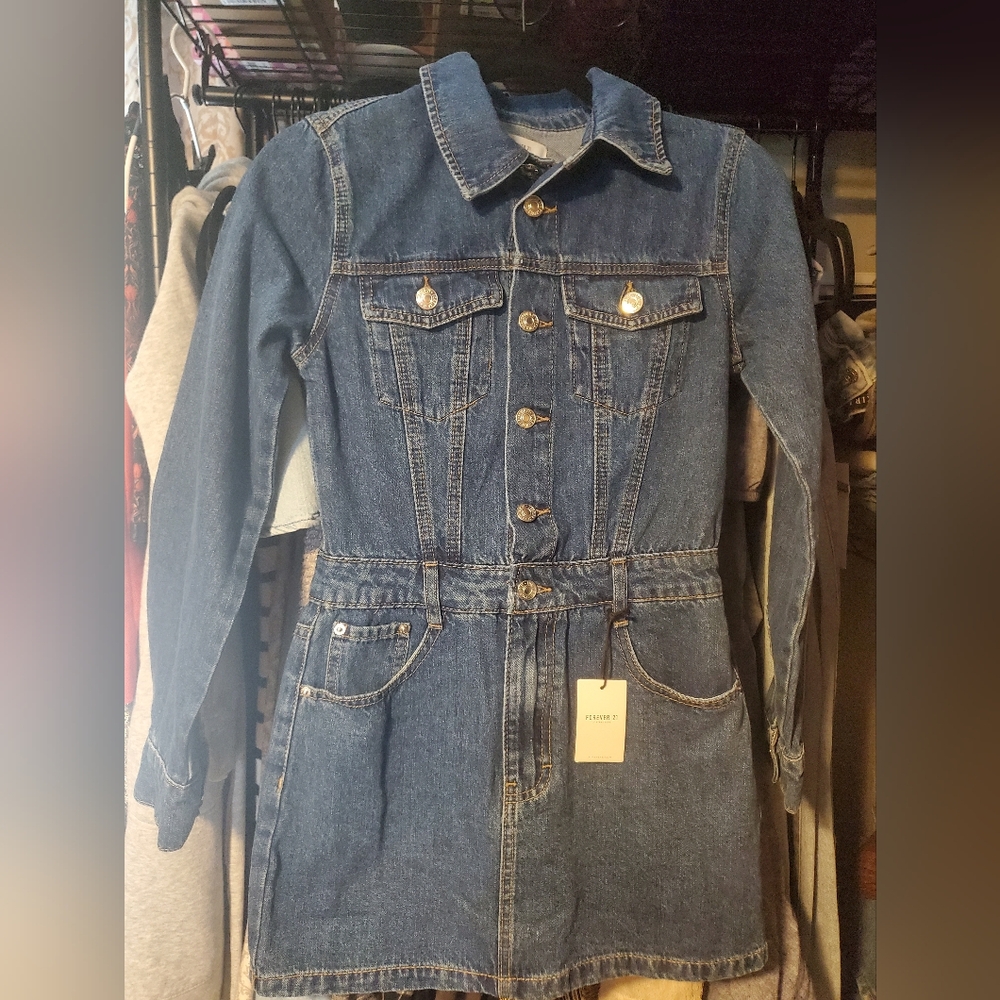 Women's Denim Mini Dress
